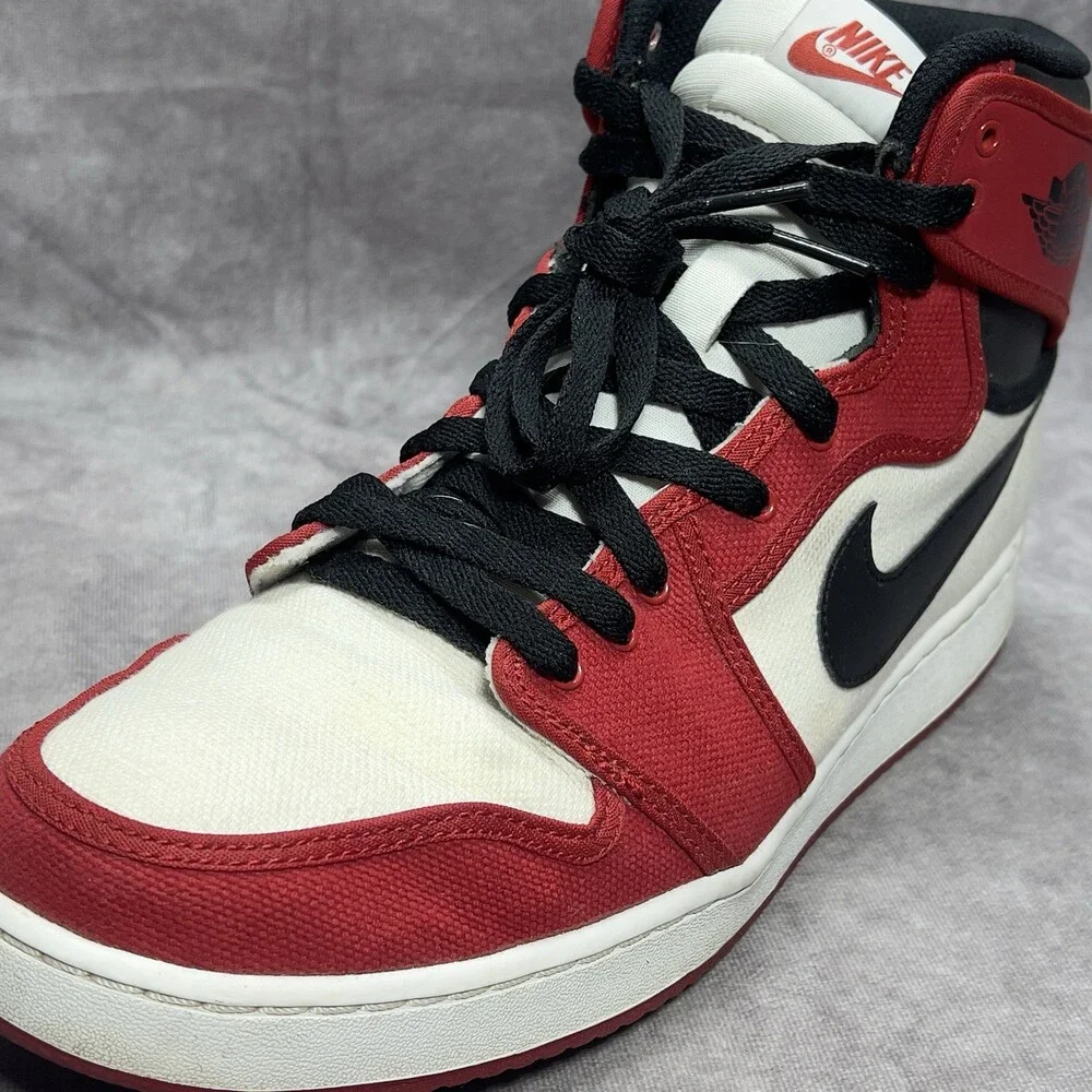 Air Jordan 1 Retro High OG AJKO 2013 Mens 11.5 White Black Gym Red 638471-101